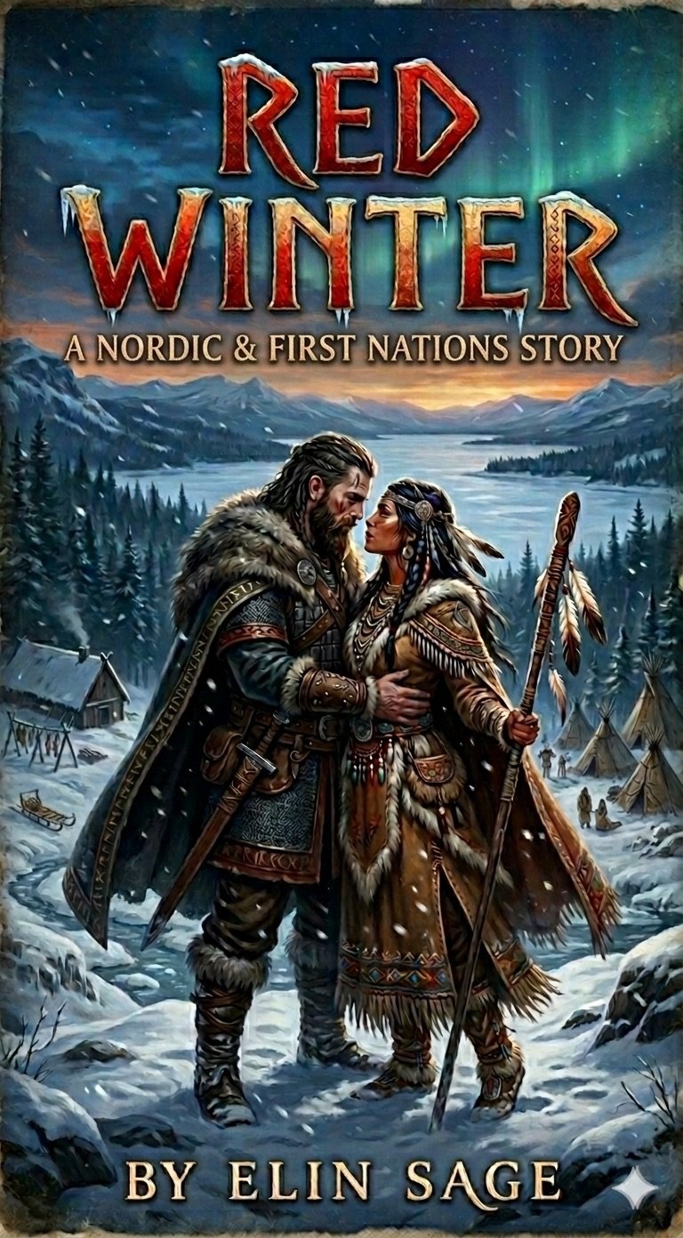 Red Winter — A Nordic & First Nations Story book cover
